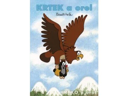 Omalovánky A4 - Krtek a orel
