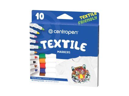 popisovac centropen 2739 textile sada 10 ks