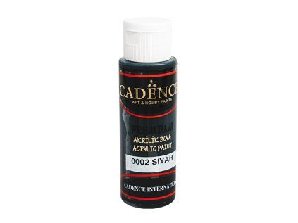 akrylova barva cadence premium cerna 70 ml