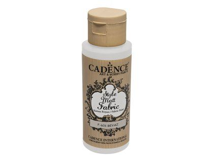 textilni barva cadence matt bila 59 ml