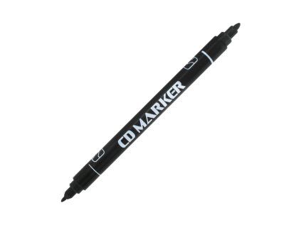 popisovac na cd marker duo cerny