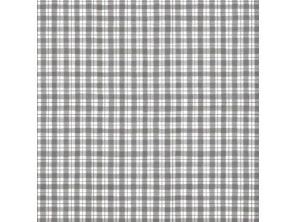 ubrousky paw l 33x33cm chequered grey