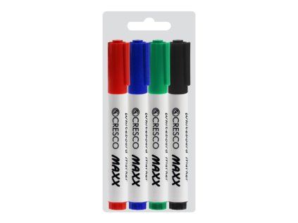 popisovac maxx sada 4 ks na bile tabule