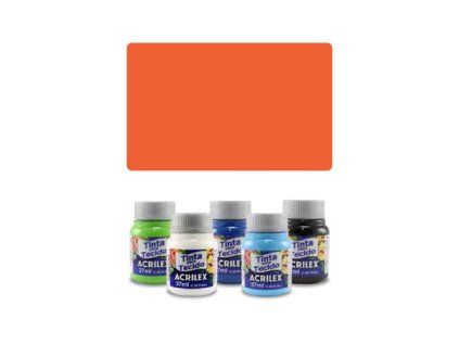 acr barva na textil 37ml orange