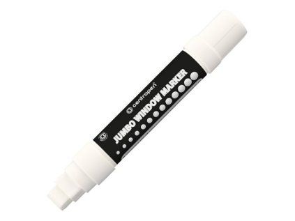 Popisovač CENTROPEN 9120 na sklo - bílý