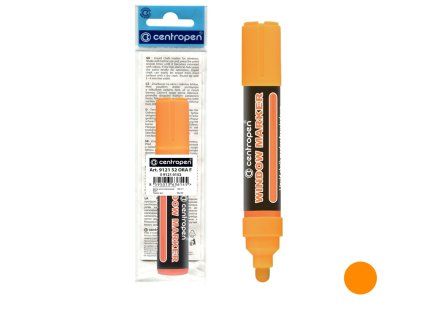 Popisovač Centropen 9121 oranžový křídový