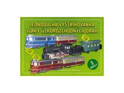 Vystřihovánky ZI Vlaky úzkorozch.drah 3.
