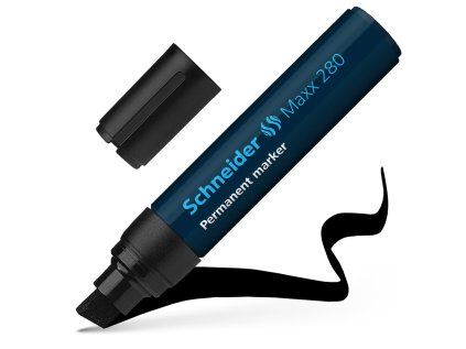 marker schneider maxx 280 permanentni cerny