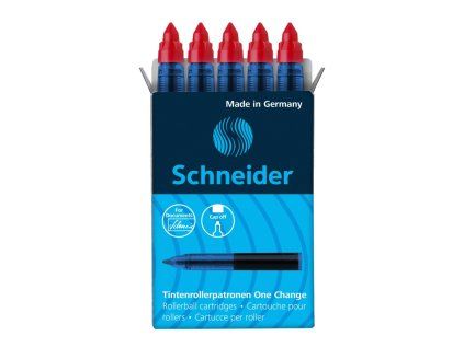 bombicky do rolleru schneider one change 5ks cervena napln