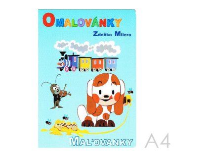 omalovanka a4 akim z milera