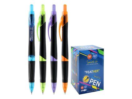 pero kulickove feather ty151b 0 7mm mix barev