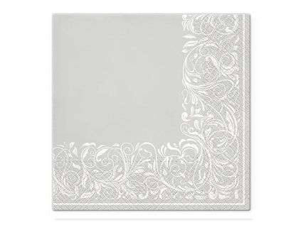 obrusky tat 33x33cm elegant tangle silver