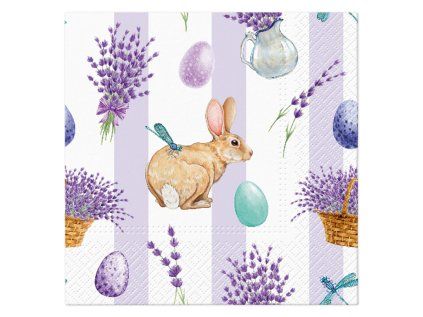 ubrousky paw l 33x33cm lavender egg