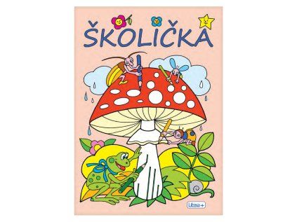 omalovanka a5 litera skolicka