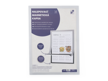 nalepovaci magneticka kapsa a3 stribrna