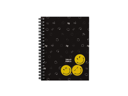 twin wire blok a4 pp smiley world