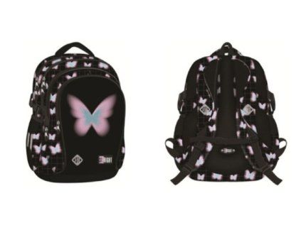 Školní batoh 17 Pastel Butterfly