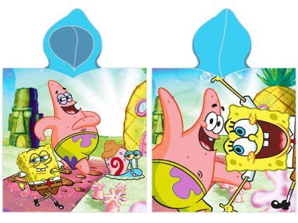 42515 detske ponco sponge bob a patrick