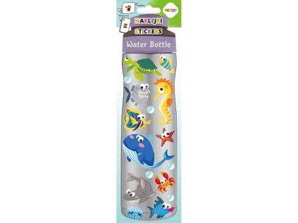 Samolepky WATER BOTTLE 83 x 286 mm - Ocean