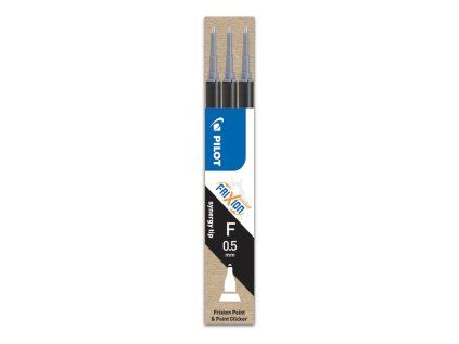 napln gumovaci pilot frixion 0 5 mm 3 ks micro hrot cerna