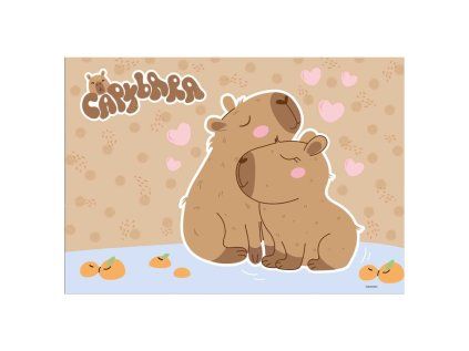 Modelovací podložka 49,5 x 34,5 cm Kapybara
