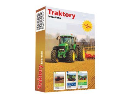 karty hraci kvarteto traktory