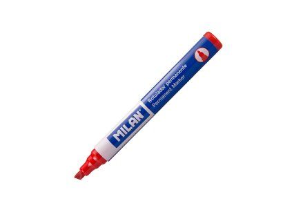 popisovac milan permanent marker cerveny