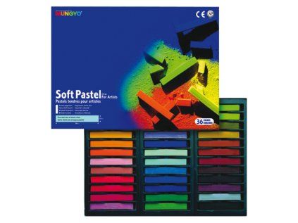 pastel suchy mungyo sada 36 ks