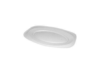 podnos ovalny bily 45 cm 10 ks