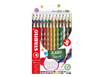 pastelky stabilo easycolors pro pravaky 24 ks sada