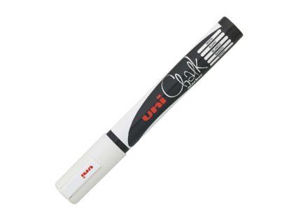 kridovy popisovac 1 8 2 5 mm uni pwe 5m bily