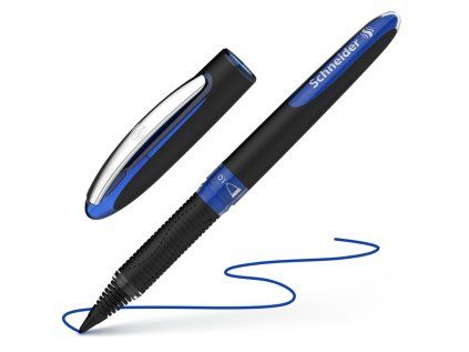 roller schneider one sign pen modra napln