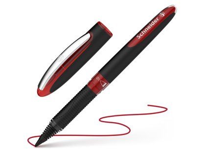roller schneider one sign pen cervena napln