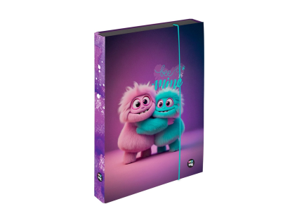 Oxybag Box na sešity A4 Jumbo Monster 6-49726