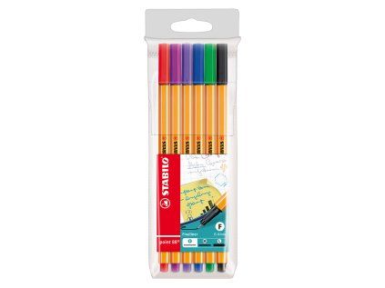 liner stabilo point 88 sada 6 ks