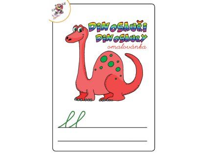 MP omalovánky A5 Dinosauři
