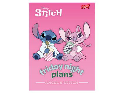 Sešit A4 56 listů Stitch linkovaný