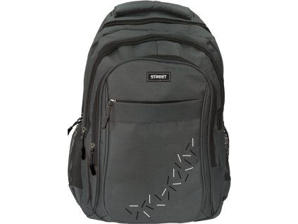 Studentský batoh Round Minimalistic Ash