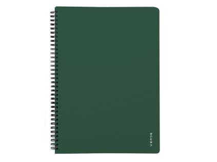 twin wire blok a4 pp verde zelena