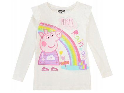 Triko Peppa pig krémové em 820 krémové (Velikost 92)
