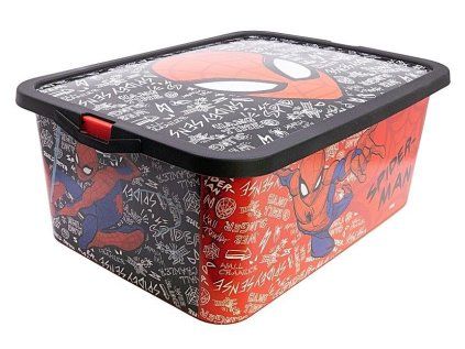 143806 ulozny box spiderman velikost uni