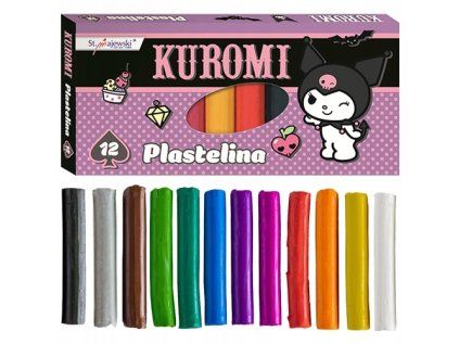 Plastelína St. Majewski Kuromi – 12 barev