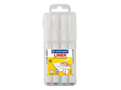 liner centropen 2811 sada 4 ks 0 3 mm