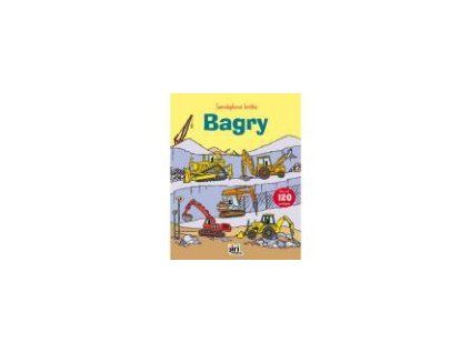 Samolepková knížka Bagry