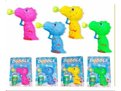 Bublifuk dino 12 cm