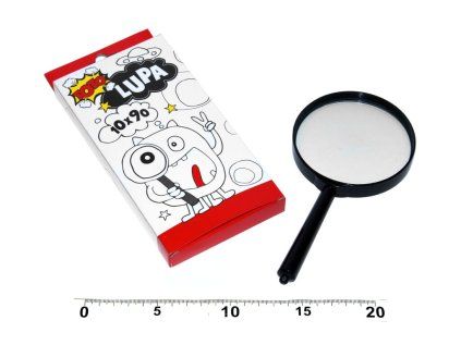 Lupa 10x90 mm