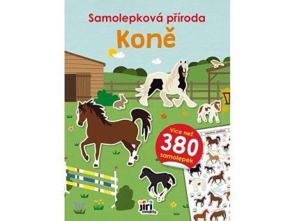 JM samolepková příroda 3123-7 Koně