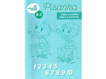 Písanka - Číslice a počítání 1 - 10