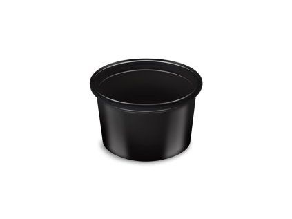 dresinkova miska pp microboxx cerna o46mm 30ml 50 ks