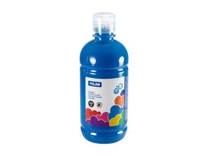 barva temperova 500ml modra azurova